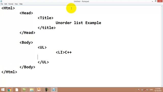 13 Unordered List in HTML смотреть онлайн