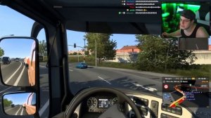Вованыч снова за Баранкой на Дорогах Европы ? Euro Truck Simulator 2 (Нарезка стрима 5opka)