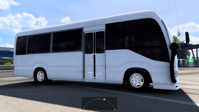 Euro Truck Simulator 2 - Toyota Coaster G4 Mini Bus Test #BusMod смотреть онлайн
