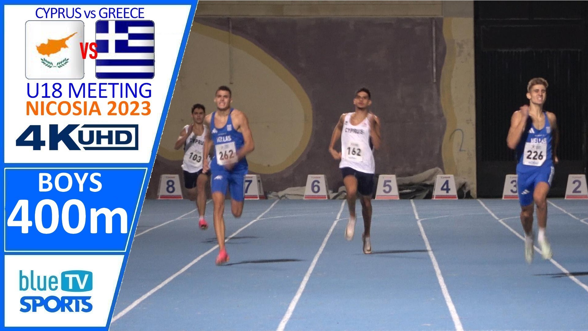 400m Boys • Cyprus Vs Greece Meeting 2023