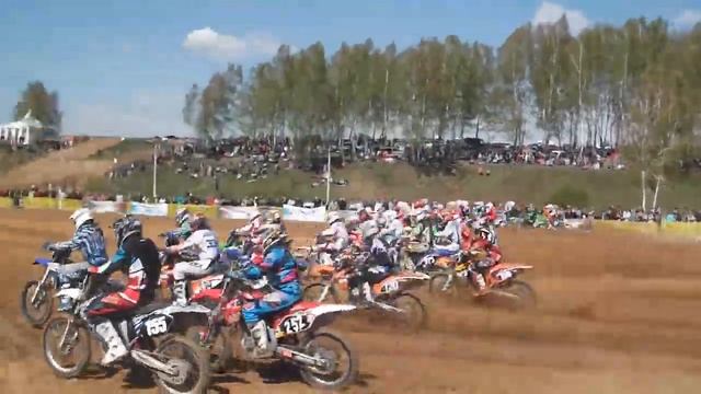 старт мотокросса 2012 Калуга( Кондрово) смотреть онлайн