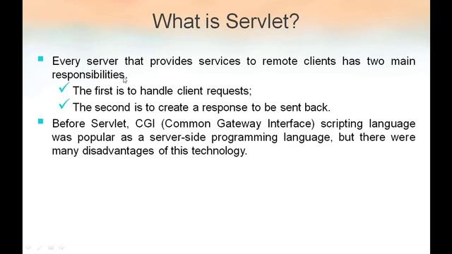 Servlet API & Overview Part 3 1 смотреть онлайн