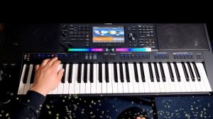 Ай девушка cover  - Ершат Болатұлы Yamaha psr sx700