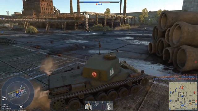 Tanks that fight and play an active role Chi-Nu (War Thunder) смотреть онлайн