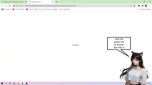 Fashion Girl - Stable Diffusion LoRA Google Colab Setup смотреть онлайн