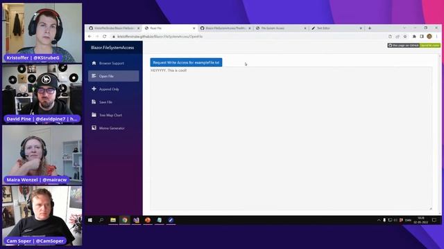 On .NET Live - Wrapping browser APIs in Blazor WASM смотреть онлайн