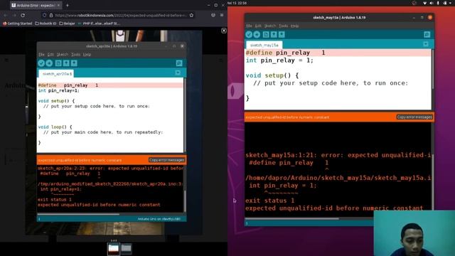 Error Arduino : Expected Unqualified-id Before Numeric Constant смотреть онлайн