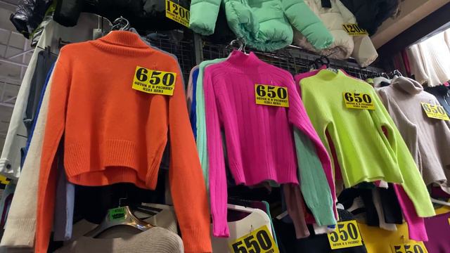 СВИТЕРА ОТ 300₽ НА ЛИНИИ СТ6💥 ВЫГОДНЫЕ ЦЕНЫ НА САДОВОДЕ👍 Рынок Садовод Москва