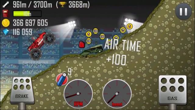 Hill Climb Racing - (NEW UPDATE 1.33) TROPHY TRUCK ON ARENA \ GamePlay смотреть онлайн