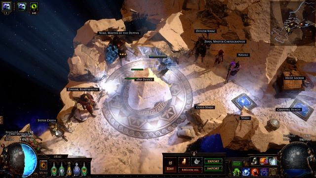 Path of Exile Celestial Snowy Hideout смотреть онлайн