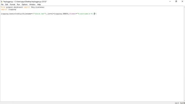 Creating Keylogger Using Python | English смотреть онлайн