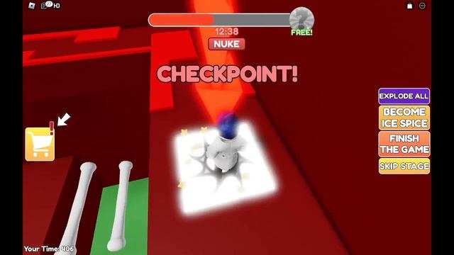 Роблокс Побег из ледяного плена. Escape Ice Spice. Roblox. смотреть онлайн