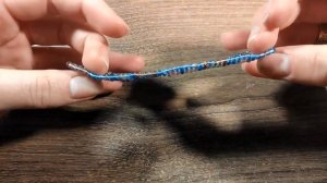 Как закрепить концы браслета из бисера / Доделываем браслет ручным ткачеством / Часть 2