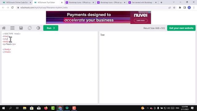 شرح استدعاء و استخدام مكتبة ايقونات Bootstrap بديل Font Awesome смотреть онлайн