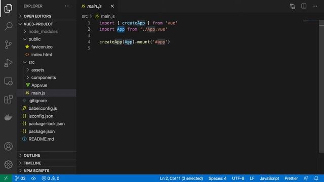 02 폴더구조 [Vue.js 3 기초 익히기 뷰js 3 강의 강좌 튜토리얼] смотреть онлайн