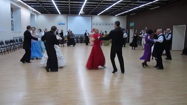 Испанский вальс. Бал на Авиамоторной 9 декабря 2017 г. смотреть онлайн