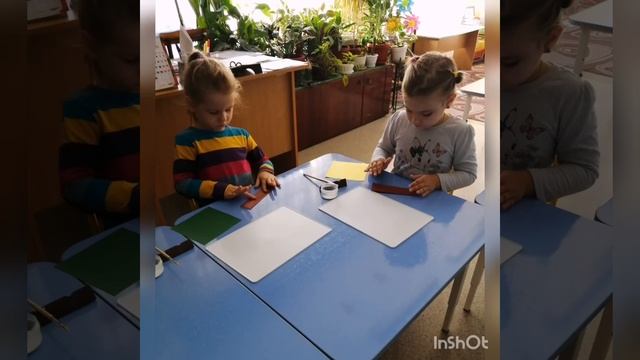 Оригами "Деревья." смотреть онлайн