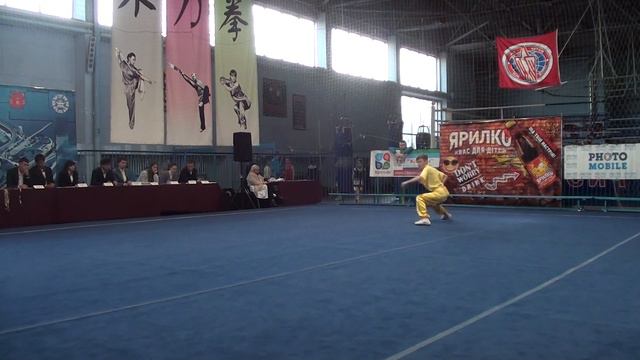 Левченко Віктор. Шаолінь цюань. Чемпіонат Запорізької області з ушу (таолу) 2019 смотреть онлайн