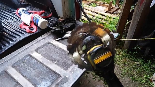 Hack to Turn a Dewalt 20 volt Weed Trimmer to a Brush Cutter смотреть онлайн