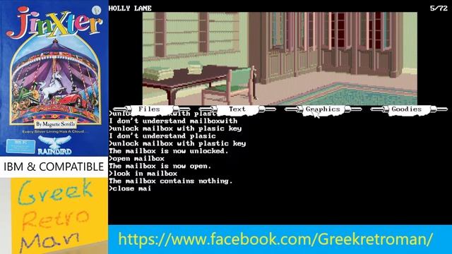 Ep. 05 Unboxing & playing Jinxter IBM DOS & compatible game [Ελληνικά] смотреть онлайн