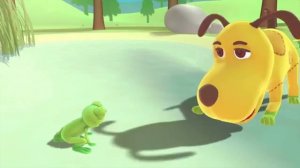 Tom and Keri 03 - Dog and the Frog English for Kids Preschool - Том и Кэри на английском для детей