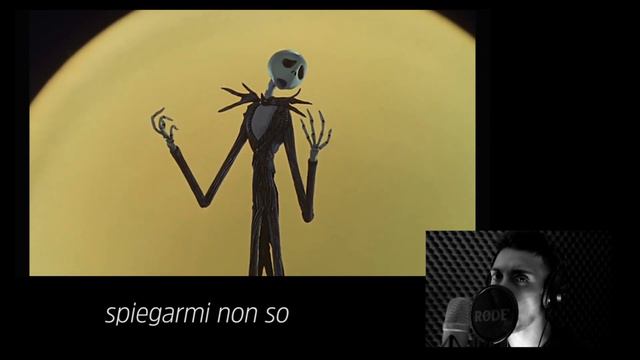 Nightmare before Christmas - Renato Zero - Re del blu, re del mai (cover by Piuma) смотреть онлайн