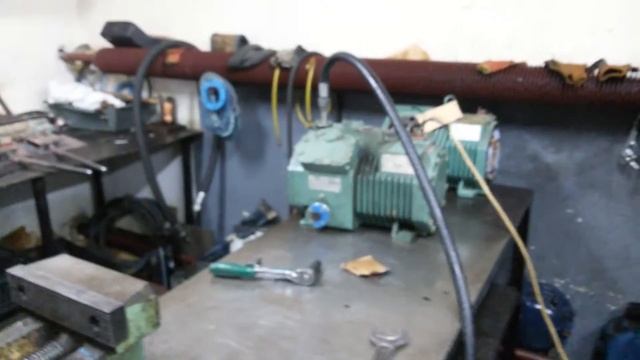 Испытание двух компрессоров Bitzer 4EC после ремонта смотреть онлайн