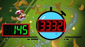 BCG 5 Minutes (300 Seconds) Countdown (DK down from 9999 to 0000) - Remix Mario Party 6 DK Theme