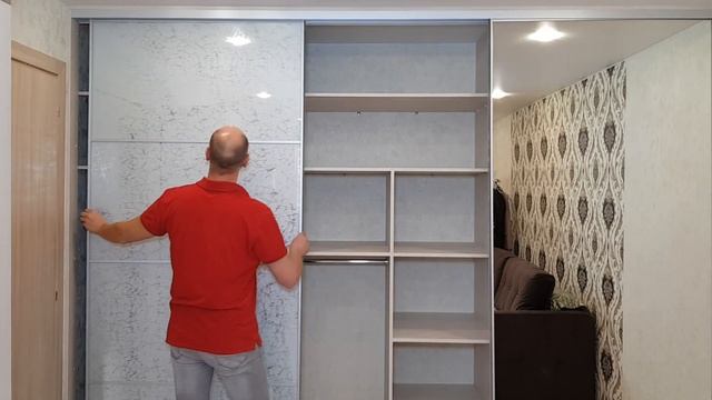 Шкаф-купе с зеркалом Уади. 330-А. 2021г. смотреть онлайн