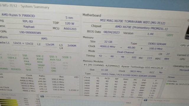 MSI MAG X670E TOMAHAWK WIFI