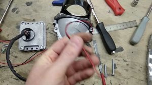 Тюнинг фар на Mitsubishi Lancer X установка светодиодных Bi Led линз