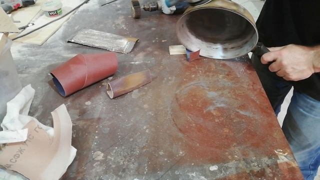 Апгрейд старой сковороды в домашних условиях.