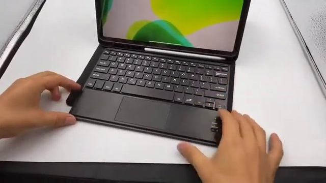 YTC KBL07 ipad pro12 9 keyboard case with track pad смотреть онлайн