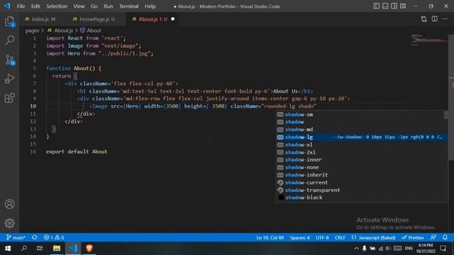? Let's Build Modern Portfolio using Next.js & TailwindsCSS || Website design смотреть онлайн