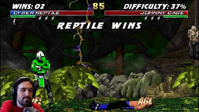 КИБЕР РЕПТИЛИЯ НЕРЕАЛЬНО КРУТ - Mortal Kombat Project / Cyber Reptile смотреть онлайн