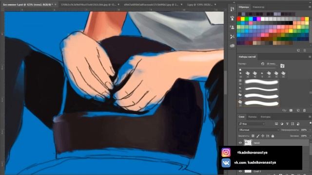 Портрет девочки в стиле ГТА 5| Digital | SPEED PAINTING смотреть онлайн