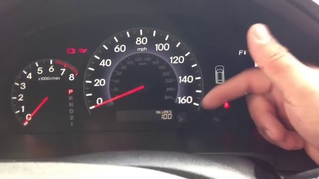 Honda odyssey 2007 Oil life reset смотреть онлайн