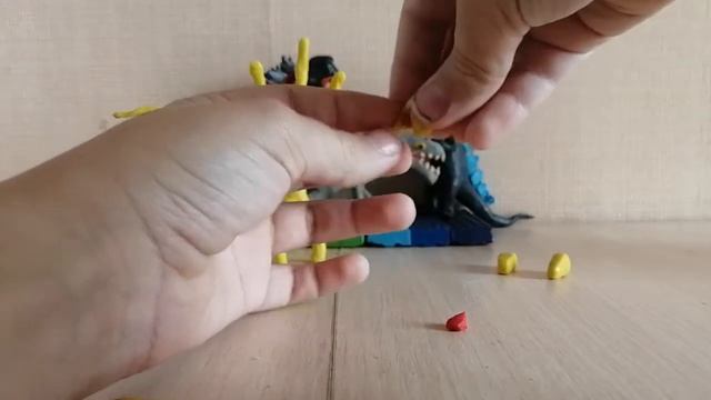 как слепить ГИДОРУ из пластилина 1 часть смотреть онлайн