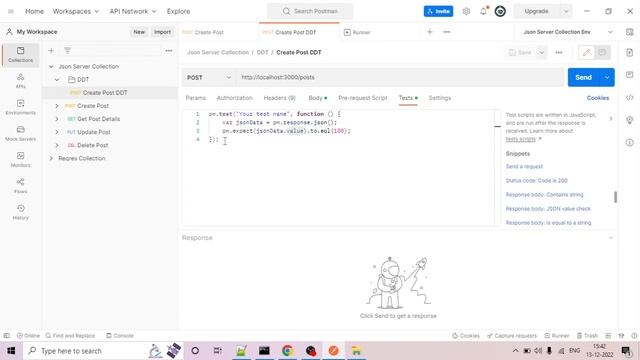 Data driven testing using CSV and JSON| Become an expert in Postman| Postman API Testing| Malayalam смотреть онлайн