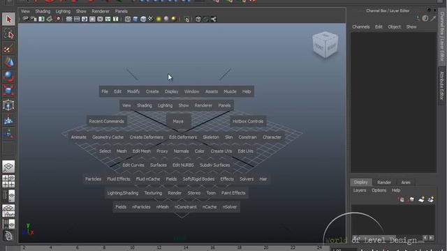 Maya Beginner Basics 1/10: User Interface [Tutorial #01] смотреть онлайн