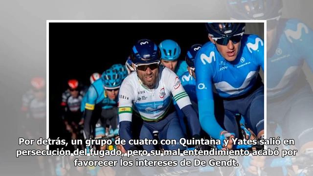 De Gendt arrebata el liderato de la Volta a Valverde смотреть онлайн