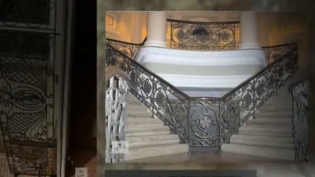 Кованые лестницы балконы французском стиле заказ доставкой Украине BrilLion-Club 4636 смотреть онлайн