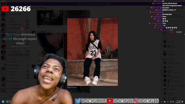 iShowSpeed *REACTS* to Viewers GLOW UPS.. ? смотреть онлайн