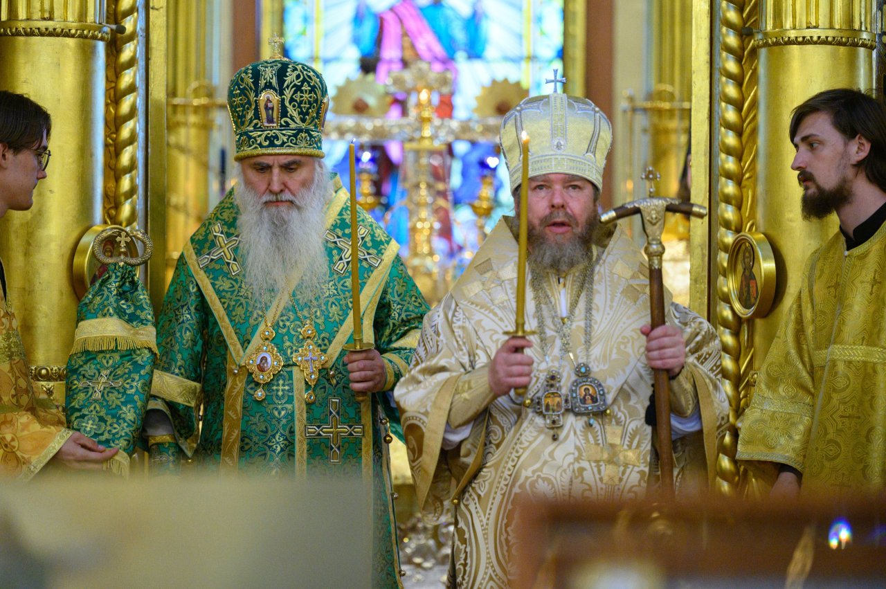 Слово Архиепископа Новоазовского Варсонофия в Псково-Печерском монастыре смотреть онлайн