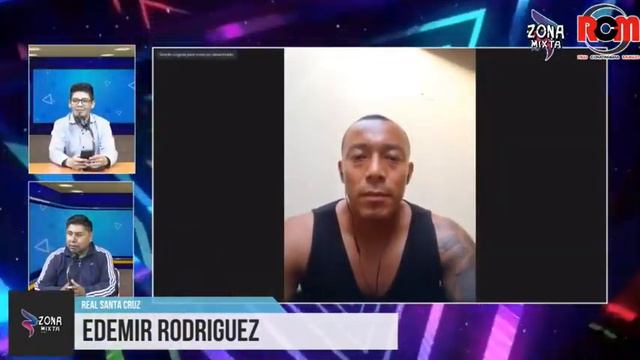 Edemir Rodriguez con presente en Real Santa Cruz y formándose para entrenar en un futuro смотреть онлайн