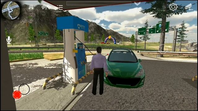 Green Peugeot Car Driving and Parking Simulator #2 - Android iOS Gameplay смотреть онлайн