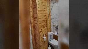 Вагонка в ванной