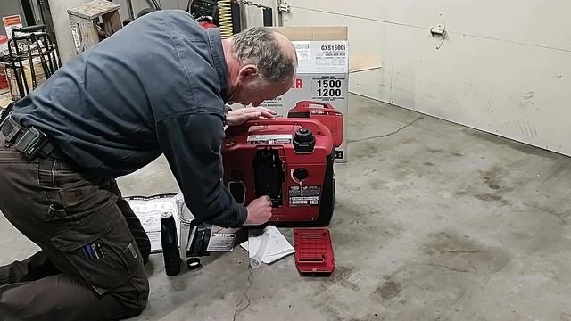 Unboxing And Startup Review Of The A-iPower GXS1500i Portable Generator