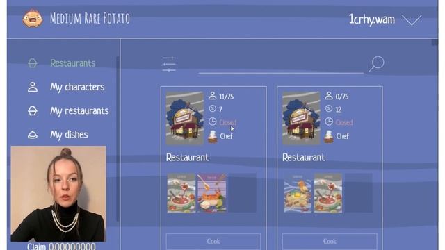 MEDIUM RARE POTATO / NFT PLAY TO EARN игра / Шефы, Повары, Хэлперы / Разбор механики игры смотреть онлайн