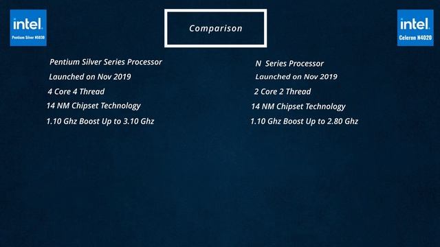 Intel Pentium Silver N5030 vs Intel Celeron N 4020 ⚡ | Which Processor is good in 2023 ? #processor смотреть онлайн